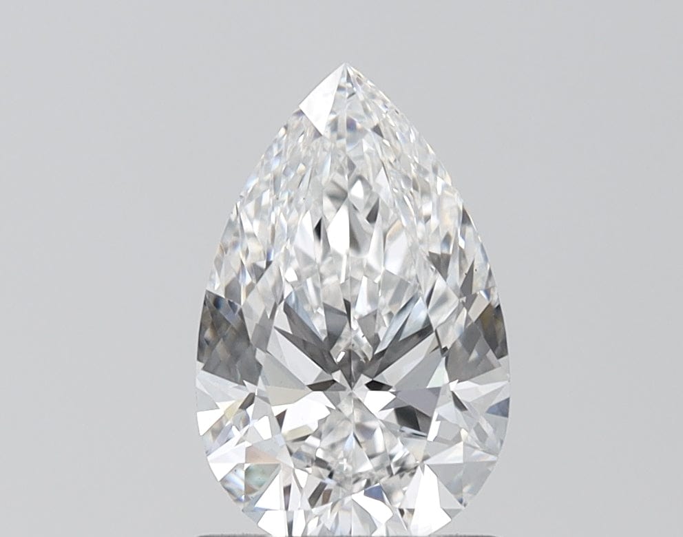 1 carat Lab Grown Diamond | Pear E-VS1