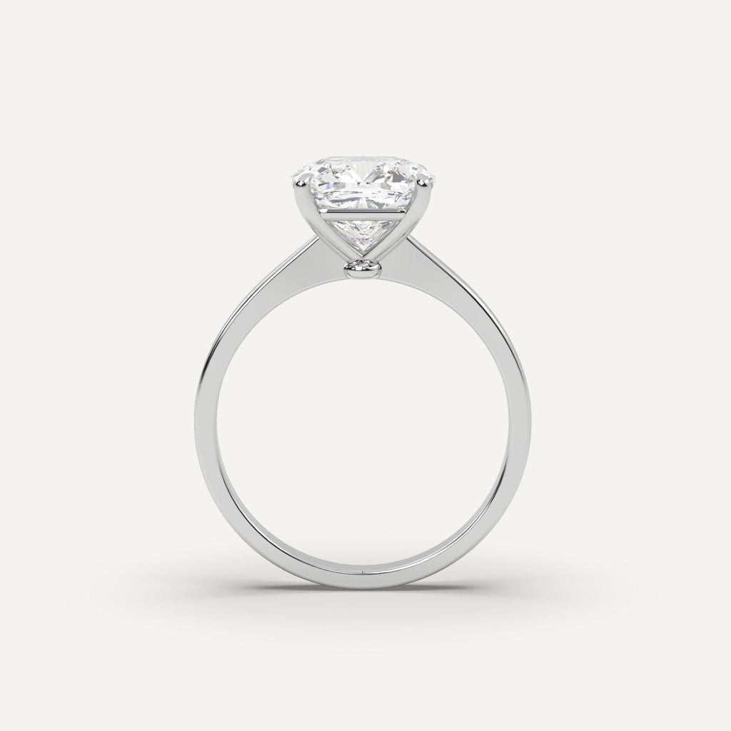 3 Carat Cushion Cut Engagement Ring In 950 Platinum