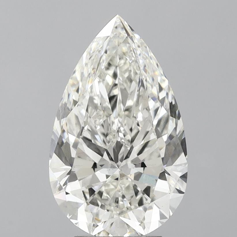 5 carat Lab Grown Diamond | Pear G-VS1